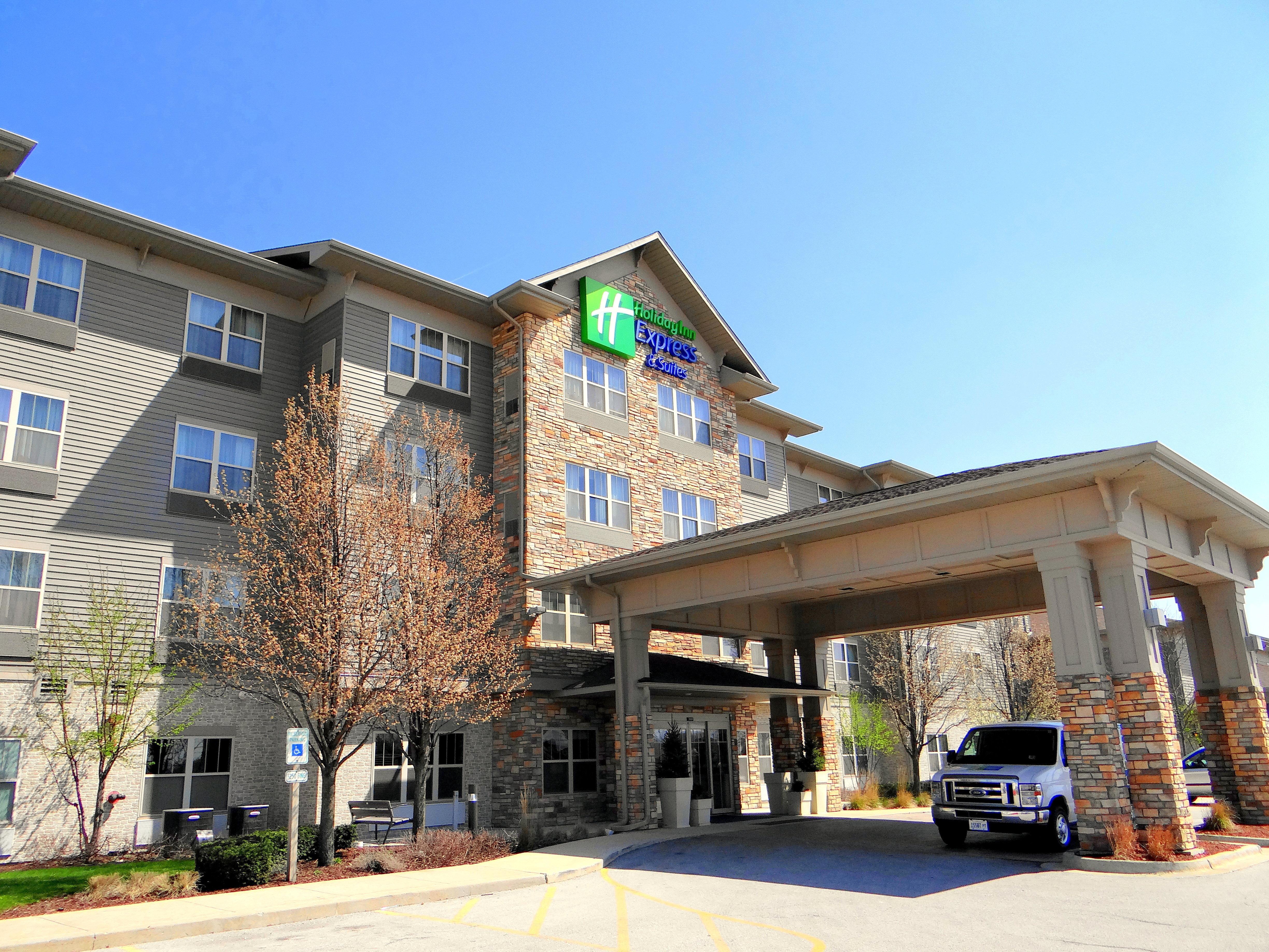 Holiday Inn Express Hotel & Suites Chicago West Roselle By Ihg Buitenkant foto